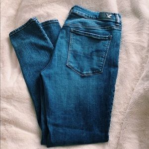 american eagle high rise jegging!!